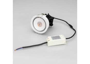 Встраиваемый светодиодный светильник Arlight CL-Simple-R78-9W Warm3000 026868