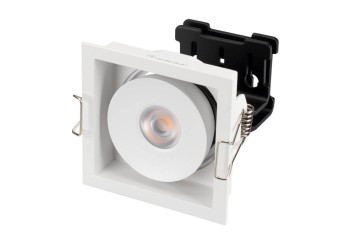 Встраиваемый светодиодный светильник Arlight CL-Simple-S80x80-9W Warm3000 026874