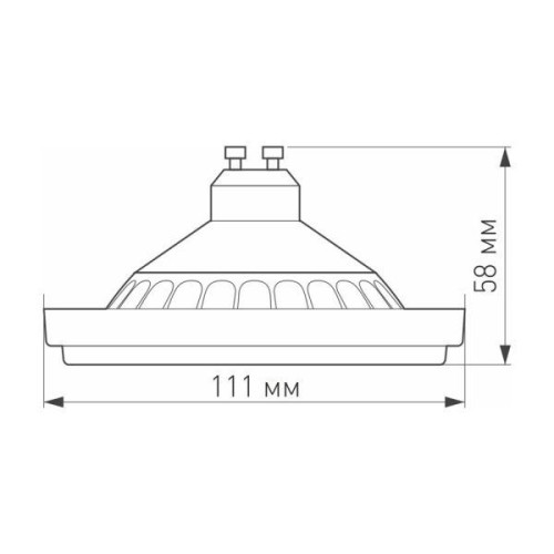 Лампа светодиодная диммируемая Arlight GU10 15W 3000K матовая AR111-Unit-GU10-15W-Dim Warm3000 026890, купить в Минске по самой низкой цене