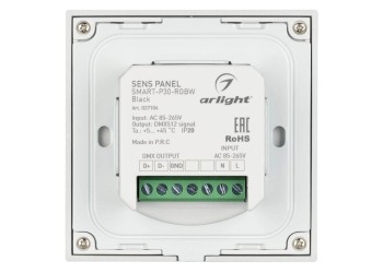 Панель управления Arlight Sens Smart-P30-RGBW Black 027104