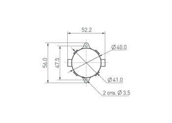 Светодиодный модуль Arlight Visor-SPI-D40-6Led-24V RGB 027220