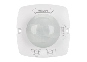 Датчик движения инфракрасный Arlight Nave-PIR-UP-360-230V-Multi 027872