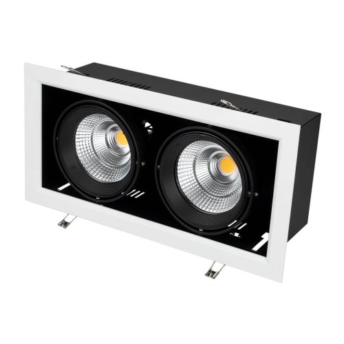 Встраиваемый светодиодный светильник Arlight CL-Kardan-S375x190-2x25W Day4000 027927, купить в Минске по самой низкой цене