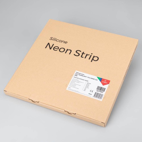 Гибкий неон Arlight 12W/m 120LED/m 4040SMD разноцветный 5M ARL-Moonlight-1516-Dome 24V RGB 027957, купить в Минске по самой низкой цене