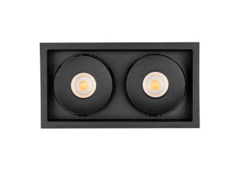 Встраиваемый светодиодный светильник Arlight CL-Simple-S148x80-2x9W Warm3000 028151
