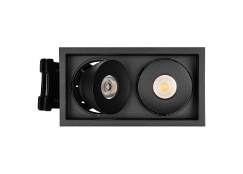 Встраиваемый светодиодный светильник Arlight CL-Simple-S148x80-2x9W Warm3000 028151