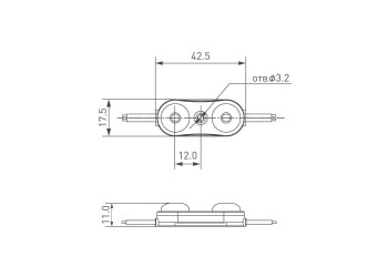 Светодиодный модуль Arlight ARL-Orion-R07-12V Cool 028775