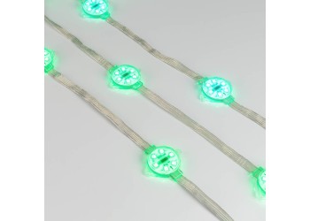 Модуль управляемый Arlight VISOR-DMX-5060-6-24V RGB 120deg D40x12mm 1.5W IP68 029188