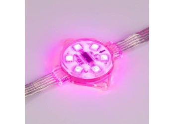 Модуль управляемый Arlight VISOR-DMX-5060-6-24V RGB 120deg D40x12mm 1.5W IP68 029188