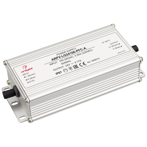 Блок питания Arlight ARPV-LG24100-PFC-A 24V 100W IP67 4,17A 030013, купить в Минске по самой низкой цене