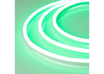 Гибкий неон Arlight 6W/m 108LED/m 2835SMD зеленый 50M ARL-Neon-1608GH-Side 24V Green 030878