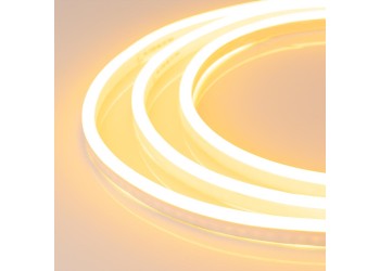 Гибкий неон Arlight 6W/m 108LED/m 2835SMD желтый 50M ARL-Neon-1608YH-Side 24V Yellow 030879