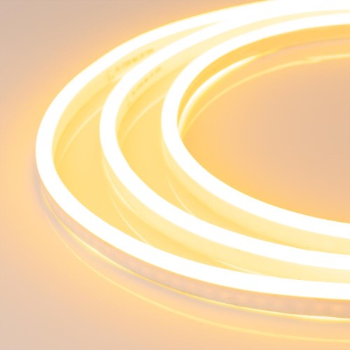 Гибкий неон Arlight 6W/m 108LED/m 2835SMD желтый 50M ARL-Neon-1608YH-Side 24V Yellow 030879, купить в Минске по самой низкой цене