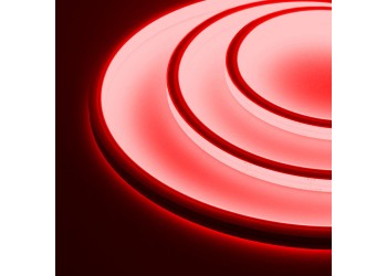 Гибкий неон Arlight 8W/m 120LED/m 3528SMD красный 5M ARL-Moonlight-1213-Top 24V Red 031016