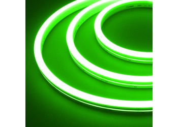 Гибкий неон Arlight 8W/m 120LED/m 3528SMD зеленый 5M ARL-Moonlight-1712-Side 24V Green 031021