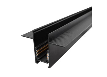 Встраиваемый магнитный шинопровод Arlight MAG-ORIENT-TRACK-2652-FDW-2000 (BK) 033634