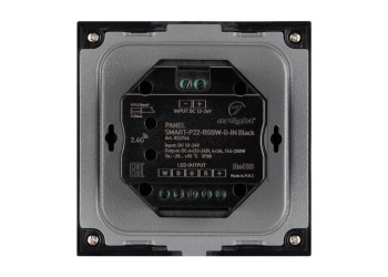 Панель управления Arlight Smart-P22-RGBW-G-IN Black 033766