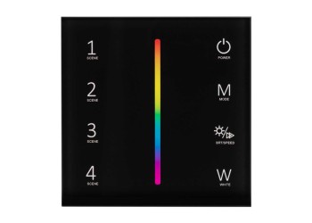 Панель управления Arlight Smart-P22-RGBW-G-IN Black 033766