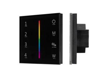 Панель управления Arlight Smart-P22-RGBW-G-IN Black 033766
