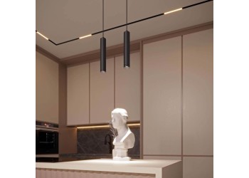 Встраиваемый магнитный шинопровод Arlight MAG-ORIENT-TRACK-2652-FDW-1000 (BK) 035566