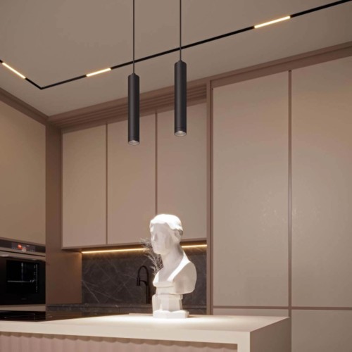 Встраиваемый магнитный шинопровод Arlight MAG-ORIENT-TRACK-2652-FDW-1000 (BK) 035566, купить в Минске по самой низкой цене