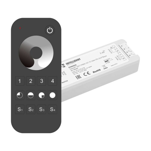 Диммер Arlight Smart-Set-PWM-101-72-Dim-PD-Suf Black 036201, купить в Минске по самой низкой цене