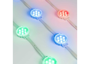 Светодиодный модуль Arlight SPI-F7-D50 24V RGB-RAM-Auto 036826