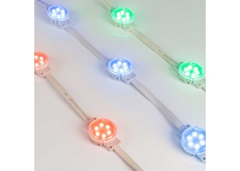 Светодиодный модуль Arlight SPI-F6-D40 24V RGB-RAM-Auto 036828