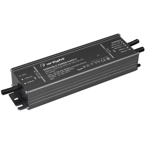Блок питания Arlight ARPV-LG24150-PFC-0-10V-CV-CC 16-24V 150W IP67 3,8-6,3A 036935, купить в Минске по самой низкой цене