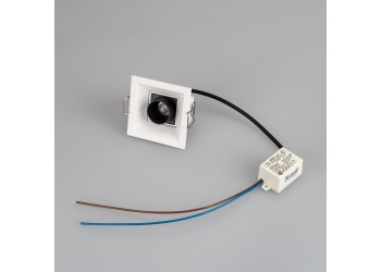 Встраиваемый светодиодный светильник Arlight MS-Orient-Built-Turn-TC-S67x67-3W Warm3000 037206