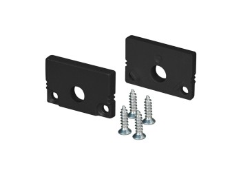 Заглушка Arlight SL-Slim20-H13 Black с отверстием 037513