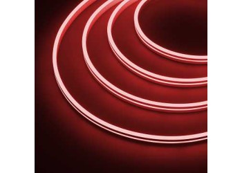 Гибкий неон Arlight 7,2W/m 168Led/m 2835SMD красный 5M Moonlight-Side-A168-4x10mm 24V Red 038313