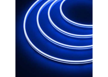 Гибкий неон Arlight 7,2W/m 168Led/m 2835SMD синий 5M Moonlight-Side-A168-4x10mm 24V Blue 038314