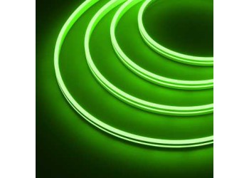 Гибкий неон Arlight 7,2W/m 168Led/m 2835SMD зеленый 5M Moonlight-Side-A168-4x10mm 24V Green 038315