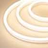 Гибкий неон Arlight 9,6W/m 140LED/m 2835SMD теплый белый 5M Moonlight-Side-A140-12x24mm 24V Warm3000 038602, купить в Минске по самой низкой цене