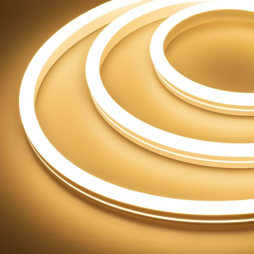 Гибкий неон Arlight 9,6W/m 140LED/m 2835SMD теплый белый 5M Moonlight-Side-A140-12x24mm 24V Warm3000 038602, купить в Минске по самой низкой цене