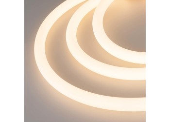 Гибкий неон Arligh 16W/m 336LED/m 2835SMD теплый белый 5M MOONLIGHT-TOP-A336-D25mm 24V Warm2700 360deg 038747
