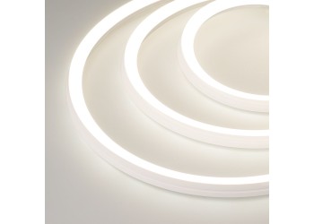 Гибкий неон Arlight 7,2W/m 168LED/m 2835SMD дневной белый 5M Moonlight-3D-A168-15x15mm 24V Day4500 038787