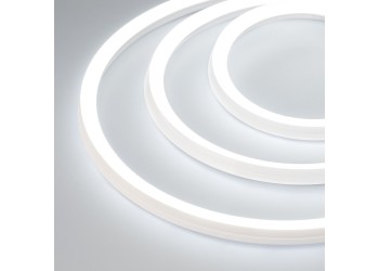 Гибкий неон Arlight 7,2W/m 168LED/m 2835SMD холодный белый 5M Moonlight-3D-A168-15x15mm 24V White6000 038788