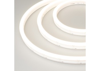 Гибкий неон Arlight 9,6W/m 140LED/m 2835SMD дневной белый 5M Moonlight-Side-A140-12x17mm 24V Day4000 038797