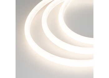 Гибкий неон Arlight 9,6W/m 144LED/m 2835SMD дневной белый 5M Moonlight-Top-A144-16x15mm 24V Day5000 038829