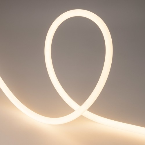 Гибкий неон Arligh 22,4W/m 336LED/m 2835SMD дневной белый 5M MOONLIGHT-TOP-FP-A336-D25mm 24V Day4000 038866, купить в Минске по самой низкой цене