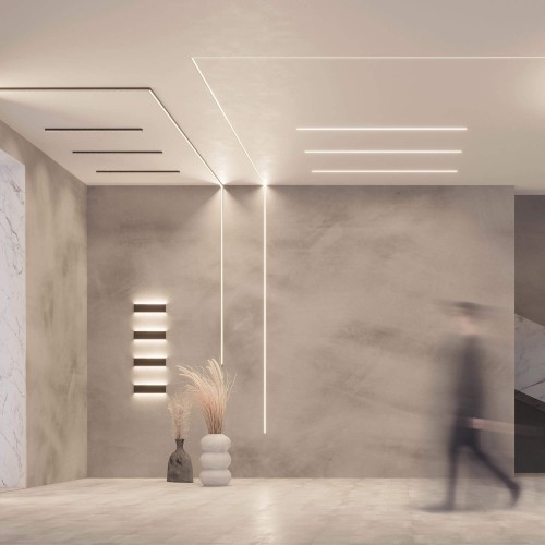 Встраиваемый профиль Arlight SL-LINIA20-FANTOM-2500 BLACK 039071, купить в Минске по самой низкой цене