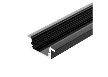 Встраиваемый профиль Arlight Line-2308-F-2000 Anod Black 040301