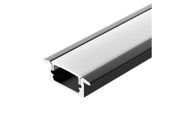 Встраиваемый профиль Arlight Line-2308-F-2000 Anod Black 040301