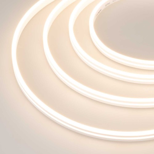 Гибкий неон Arlight 7,2W/m 168Led/m 2835SMD теплый белый 5M Moonlight-Side-A168-4x10mm 24V Warm2300 040991, купить в Минске по самой низкой цене