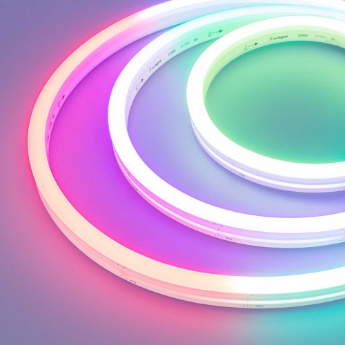 Гибкий неон Arlight 7,2W/m 84Led/m 5060SMD разноцветная 5M SPI Moonlight-Side-B84-12x17mm 24V RGB-PX7 041014, купить в Минске по самой низкой цене