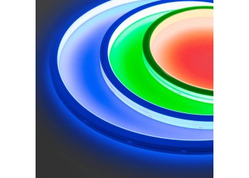 Гибкий неон Arlight 14,4W/m 192LED/m 3838/2216SMD разноцветный/теплый белый 5M MOONLIGHT-TOP-GM192-13x12mm 24V RGBW-Warm 041484