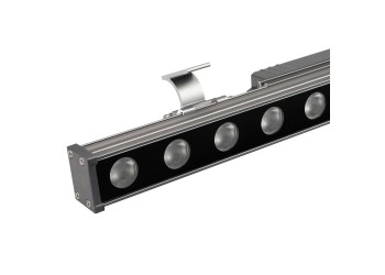 Линейный светодиодный прожектор Arlight AR-LINE-500-12W Warm3000 (GR, 15x60 deg, 230V) 041726
