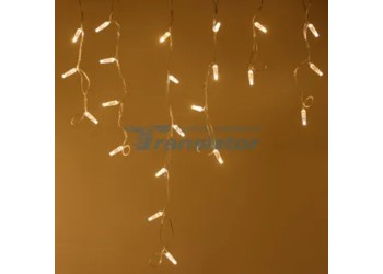 Светодиодная гирлянда Arlight ARD-ICICLE-CLASSIC-5000x500-CLEAR-160LED-FLASH Warm (230V, 10W, IP65) 042724